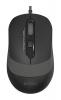 Мышь A4Tech Fstyler FM10 черный/серый оптическая 1600dpi USB 4but (FM10 GREY)