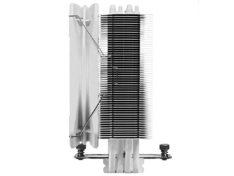 Кулер для процессора/ CPU Cooler PCCooler PALADIN 400 WH (200W, 4-pin PWM, 157mm, Al/Cu, 4x6mm, 1x130mm, 76.85CFM, 29dBA, 1600RPM, S: 1851/1700/1200/115X, AM5/AM4, white)