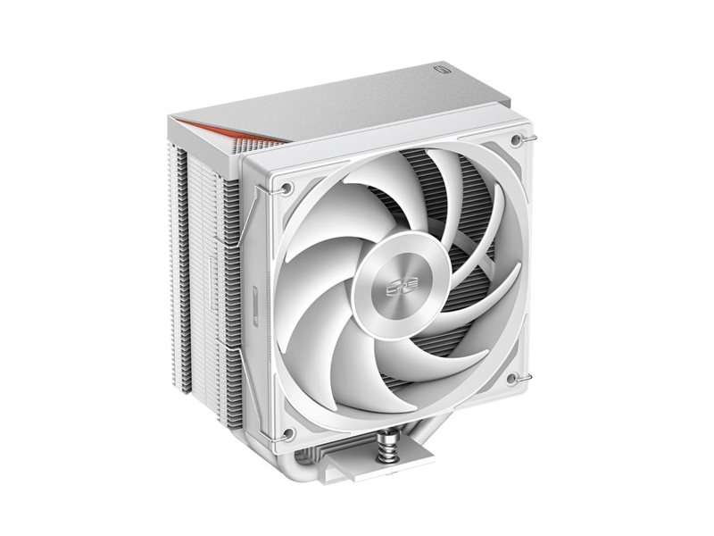 Кулер для процессора/ CPU Cooler PCCooler RZ500 WH (250W, 4-pin PWM, 155mm, Al/Cu, 5x6mm, 1x120mm, 86.73CFM, 32dBA, 2200RPM, S: 1851/1700/1200/115X, AM5/AM4, white)