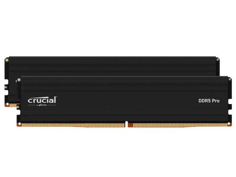 Оперативная память Crucial Pro Gaming by Micron  DDR5-5600   96GB Kit (2x48GB)  UDIMM CL46 1.1V, 1 Year Warrаnty