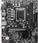 Материнская плата/ MB MSI INTEL B760 s1700, 2xDDR4(64GB), D-SUB/HDMI 1.4, 1xPCIe 4.0x16, 1xPCIe 3.0, 1xLAN, 4xSATA 6Gb/s, 1xM.2, 2xUSB 3.2, 4xUSB 2.0, 1xPS/2, mATX