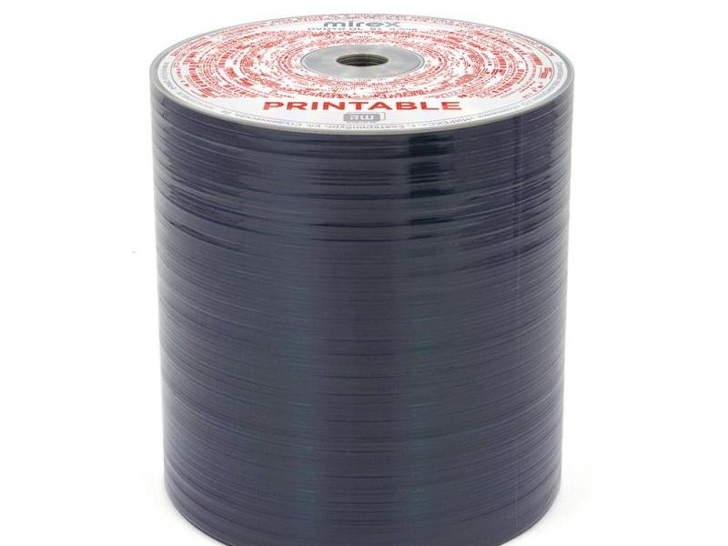 Диск DVD+R Mirex 8.5 Gb, 8x, Shrink (100), Ink Printable, Dual Layer (100/600)