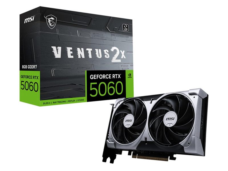 Видеокарта/ GeForce RTX 5060 8G VENTUS 2X