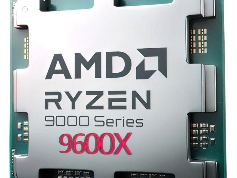 Процессор/ APU AM5 AMD Ryzen 5 9600X (Granite Ridge AM5, 6C/12T, 3.9/5.4GHz, 32MB, 65W, Radeon Graphics) OEM