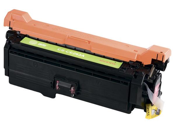 Картридж лазерный Cactus CS-CE263A CE263A пурпурный (11000стр.) для HP LJ CP4025/CP4525/CM4540 с чипом