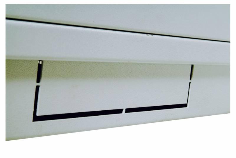 Шкаф коммутационный ЦМО (ШТК-М-18.6.6-4ААА) напольный 18U 600x600мм пер.дв.перфор. задн.дв.стал.лист 2 бок.пан. 270кг серый 455мм 49.6кг 180град. 960мм