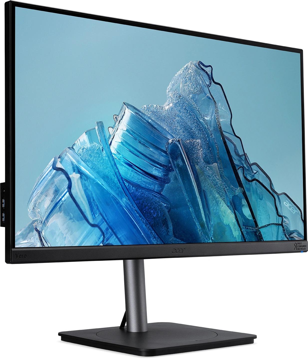 Монитор Acer 27" Vero CB273UGbemipruzx черный IPS LED 1ms 16:9 HDMI M/M матовая HAS Piv 350cd 178гр/178гр 2560x1440 120Hz FreeSync DP 2K USB 7.93кг