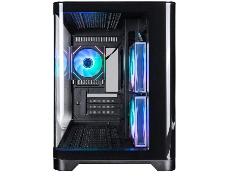 1STPLAYER UVIEW UV6 ARGB Black / mATX / 3x120mm ARGB fans / UV6-BK-2FC7R-1FC7