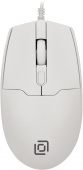 Мышь Оклик 147M белый оптическая 2000dpi USB 4but (1868746)