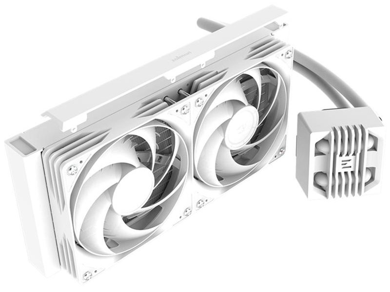 Система водяного охлаждения Zalman CPU Liquid Cooler 240mm, white