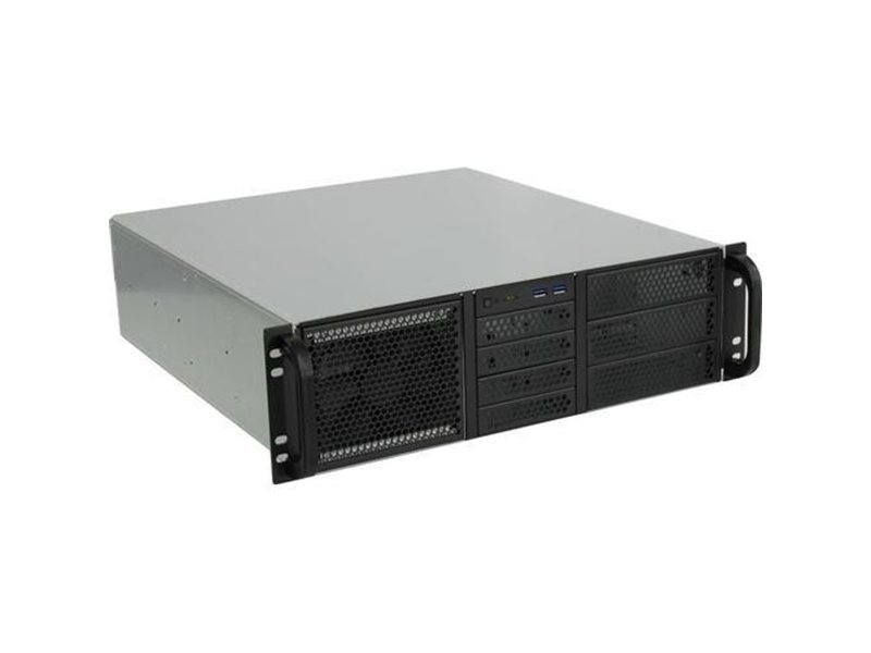 Procase RE306-D3H9-C-48 Корпус 3U server case,3x5.25+9HDD,черный,без блока питания,глубина 480мм,MB CEB 12"x10.5"