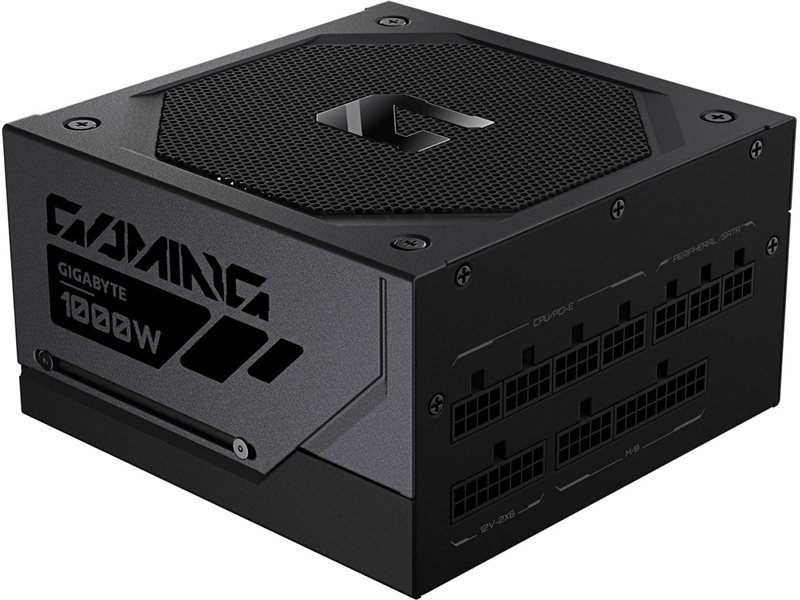 Блок питания Gigabyte ATX 1000W GP-GME1000GM PG5 80+ gold (20+4pin) APFC 135mm fan 8xSATA Cab Manag RTL