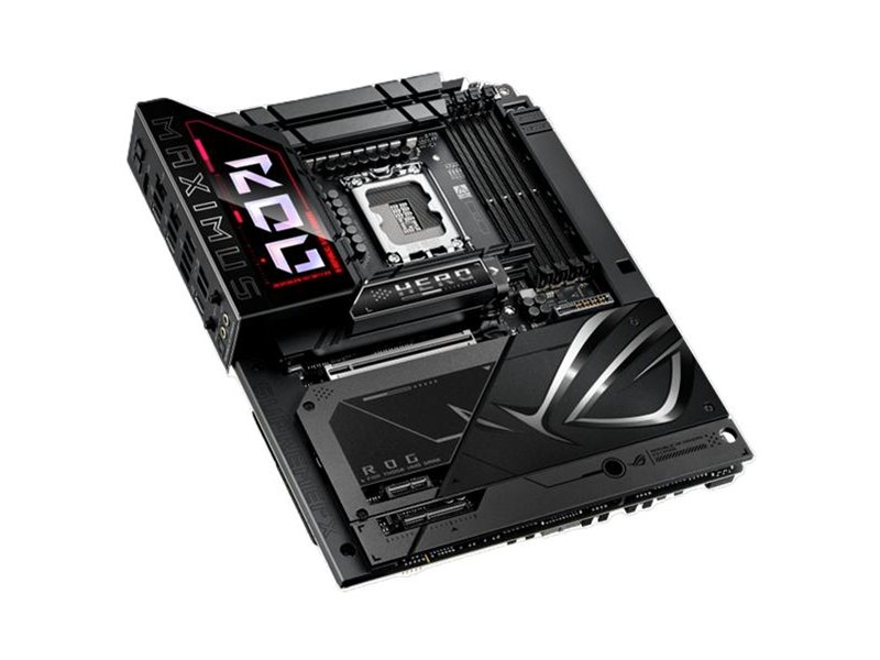 Материнская плата ASUS ROG MAXIMUS Z890 HERO BTF, LGA1851, Z890, 4*DDR5, 4*SATA, 6*M.2, 8*USB 3.2, Type-C, 2*PCIx16, 1*PCIx1, 2*Thunderbolt™ 4, HDM, ATX; 90MB1KG0-M0EAY0