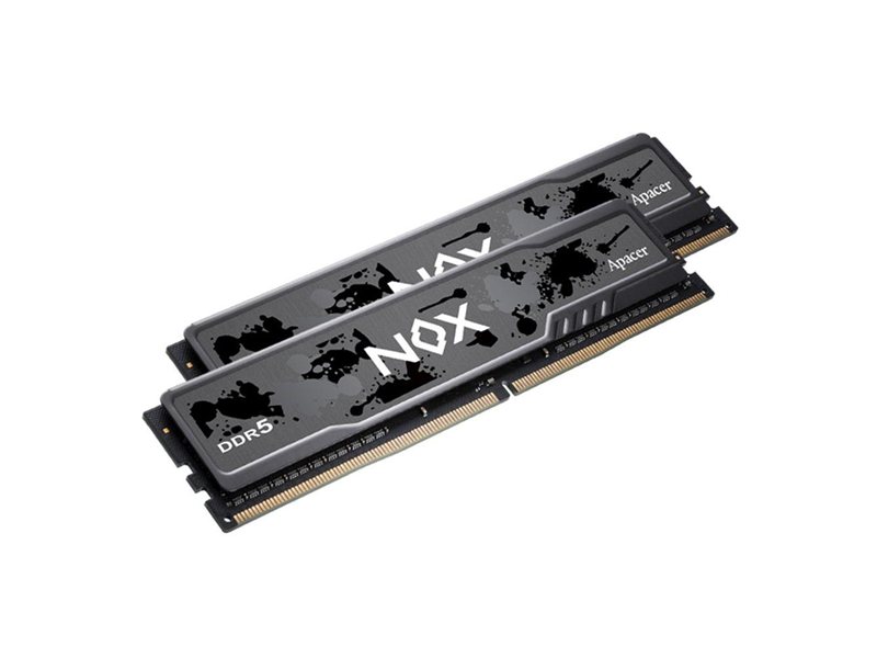 Модуль памяти Apacer 32GB DDR5 5600-40 DIMM AH5U32G56C522MBAA-2 2048x8 1.25V OC NOX DDR5 w/HS RP-K2