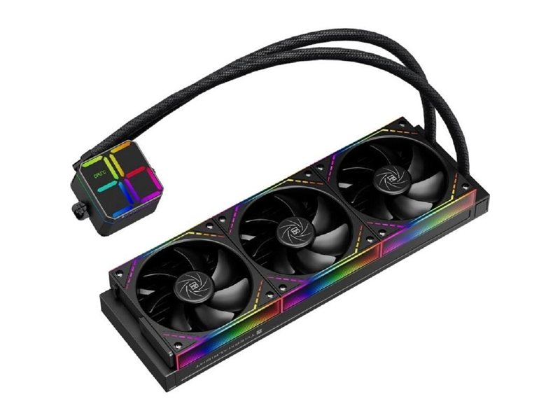 Thermalright Система водяного охлаждения Magic Qube 360 ARGB Black / 3x120mm ARGB PWM Fans / TRMQ360AB