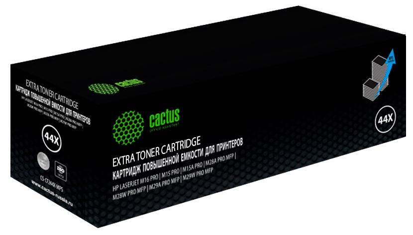 Картридж лазерный Cactus CS-CF244X-MPS CF244XX черный (2200стр.) для HP LJ M15 Pro/ M16 Pro/M28w Pro MFP с чипом