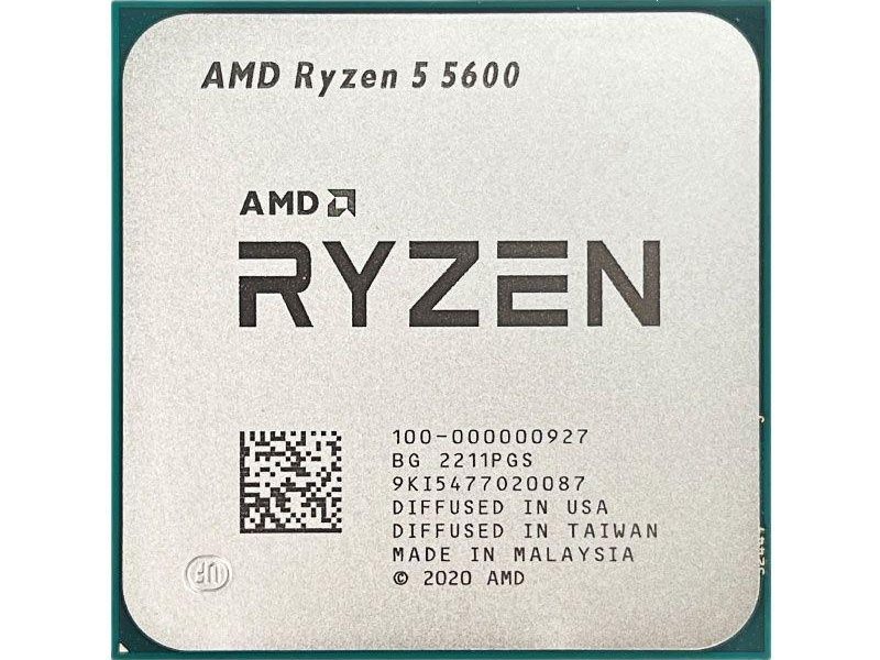 Процессор/ CPU AM4 AMD Ryzen 5 5600 (6C/12T, 3.5/4.4GHz, 32MB, 65W) OEM