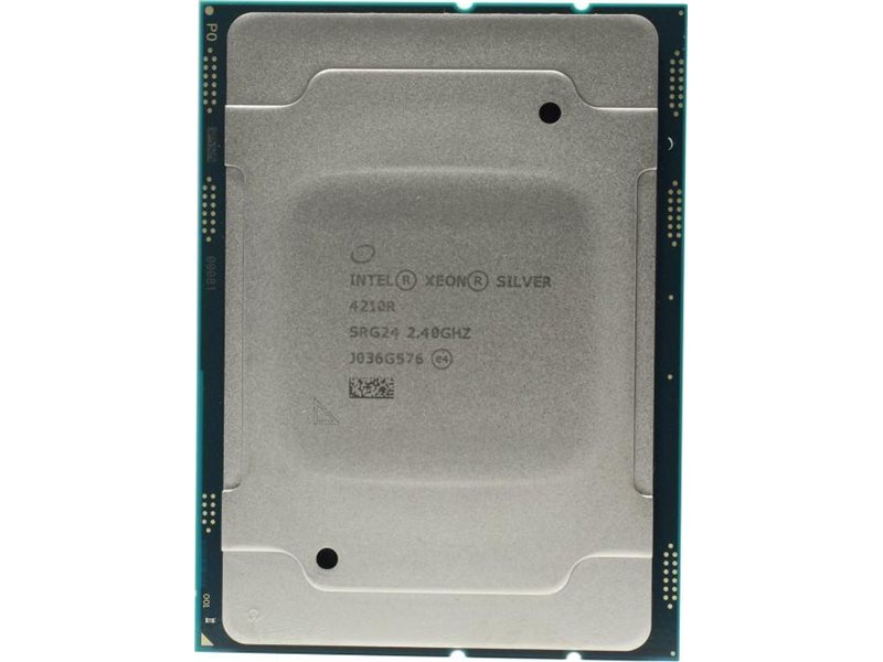 Процессор CPU Intel Xeon Silver 4210R (2.4GHz/13.75Mb/10cores) LGA3647, 100W, up to 1Tb DDR4-2400, CD8069504344500, clean pull