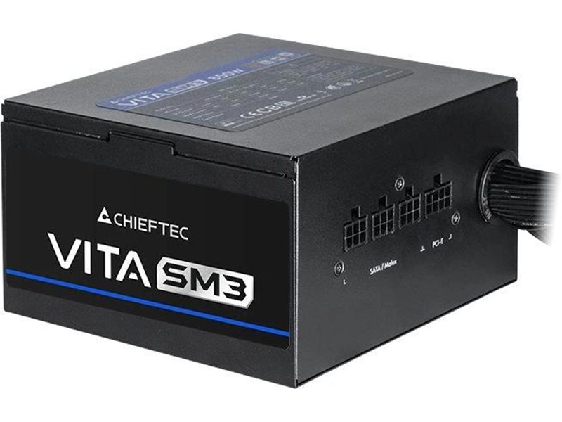 Блок питания Chieftec ATX 650W Vita SM3 BPX-650-C 80+ bronze (20+4pin) APFC 120mm fan 6xSATA RTL