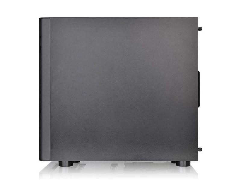 Корпус Thermaltake V150 TG CA-1R1-00S1WN-00 Black/Win/SPCC/Tempered Glass*2/ 120mm Standard Fan*1 (525701)