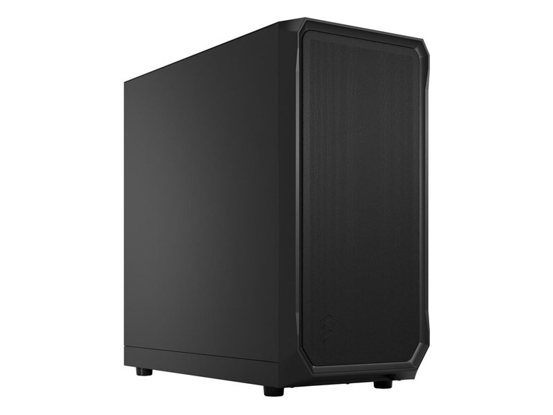Корпус ПК без блока питания/ Case Fractal Design Focus 2, Midi-Tower, 2x140mm, 2xUSB-A 3.0, ATX, mATX, mITX Black