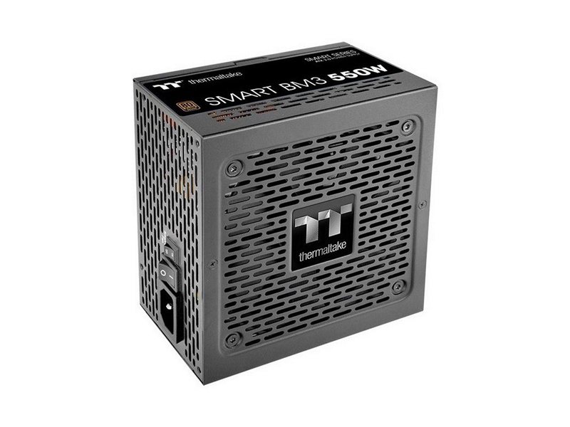 Блок питания Thermaltake Smart BM3 0550 /Semi Modular/Non Light/Full Range/Analog/80 Plus Bronze/EU/JP Main CAP/All Flat Cables/Gen 5