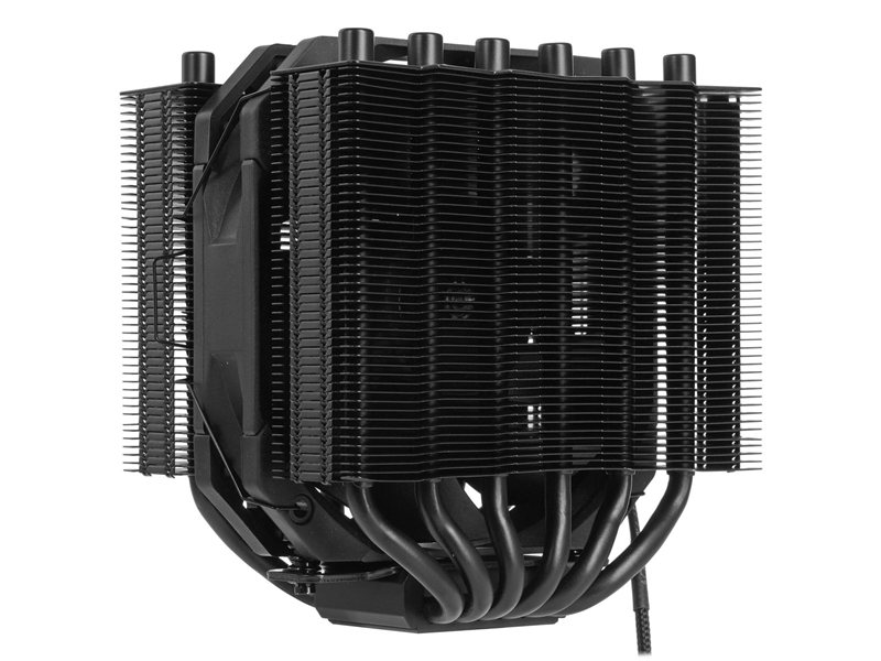 Thermalright Кулер Silver Soul 135 Black  LGA115X/1200/1700/2011/-3/2066/AM4/AM5 (Dual Tower, 120mm PWM Fan, медное основание, 6 тепл. трубок 6мм) / TRSS135B