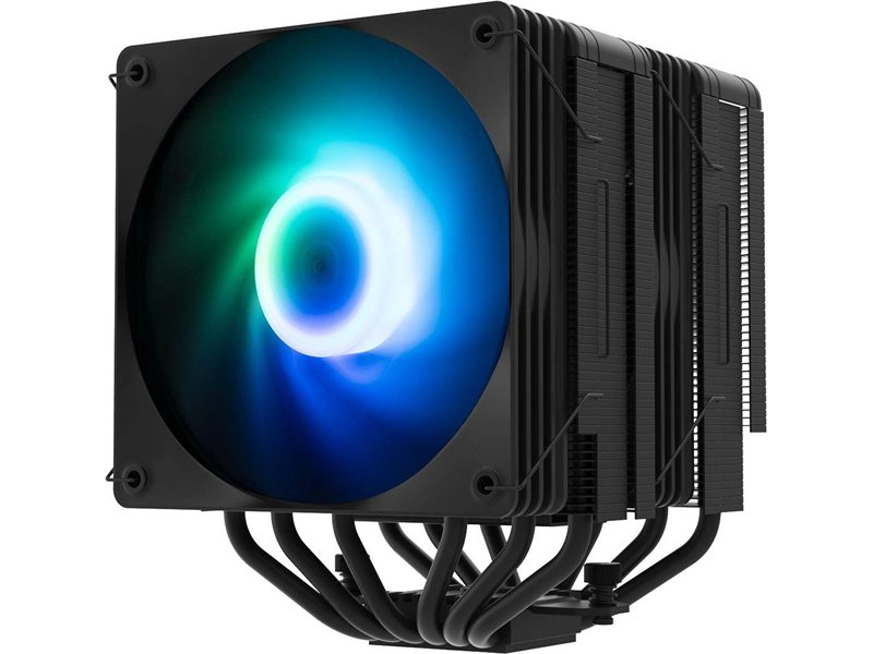 Устройство охлаждения(кулер) Zalman CNPS15X BP ARGB Soc-AM5/AM4/1200/1700/1851 черный 4-pin 32.2dB Al+Cu 285W 1170gr Ret (CNPS15X BP ARGB BLACK)
