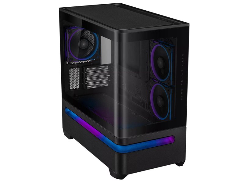 Аксессуары ASUS PRIME AP202 TG ARGB /Motherboard Compatibility: Micro-ATX, Mini-ITX/BLACK/9.1 kg