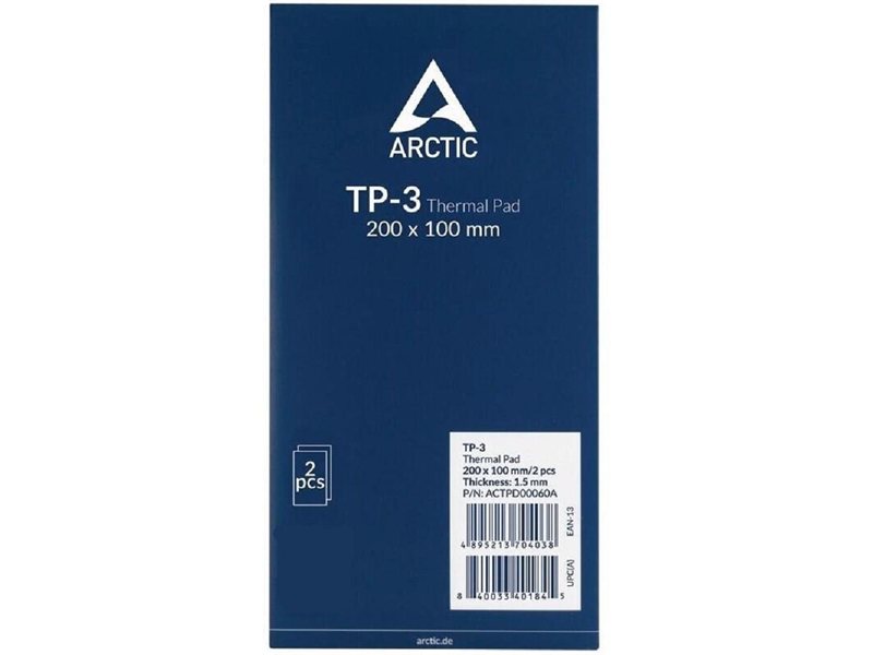 Thermal pad 200x100mm, 1.5mm - 2 Pack TP-3 ACTPD00060A