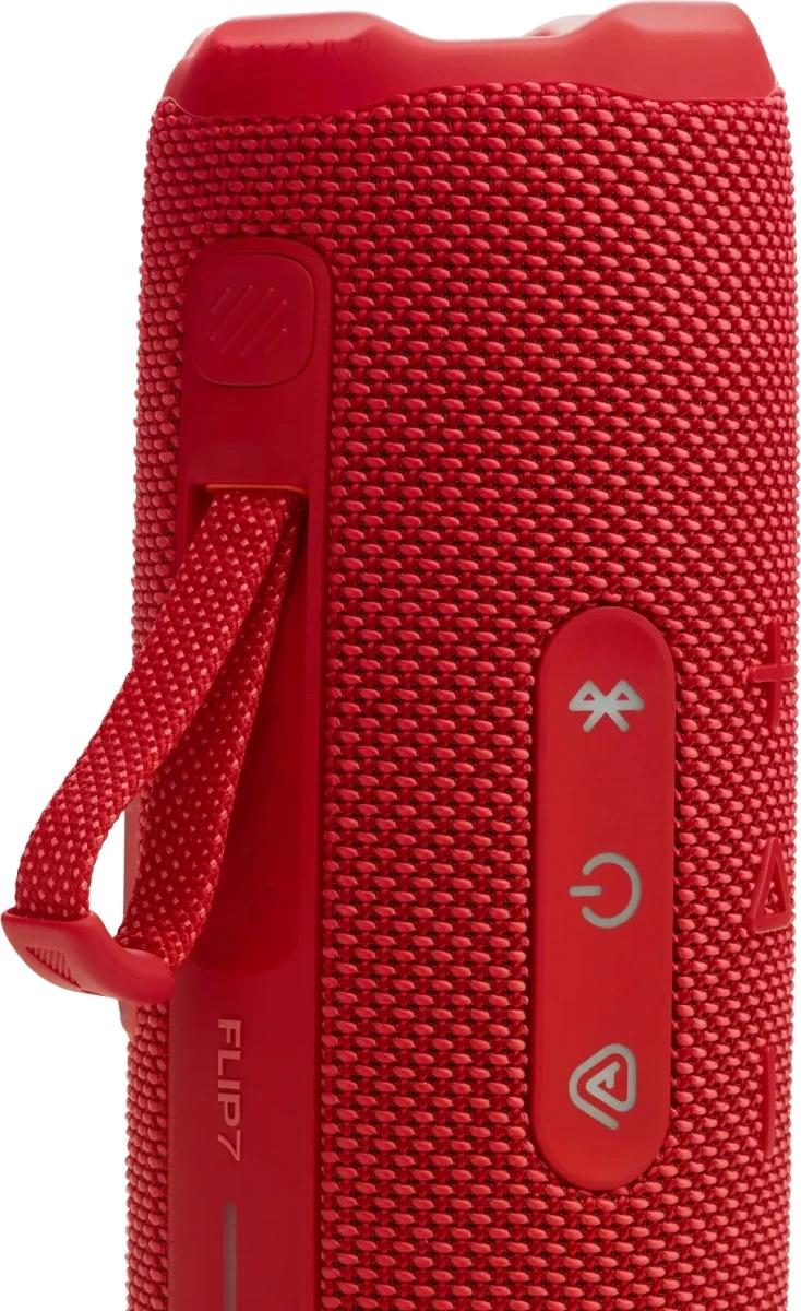 Колонка порт. JBL Flip 7 красный 35W 1.0 BT 10м 4800mAh (JBLFLIP7RED)