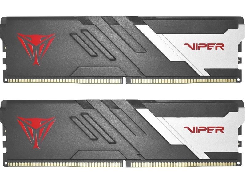 Память DDR5 2x32GB 6000MHz Patriot PVV564G600C30K Viper Venom RTL Gaming PC5-48000 CL30 DIMM UDIMM 288-pin 1.35В kit с радиатором Ret