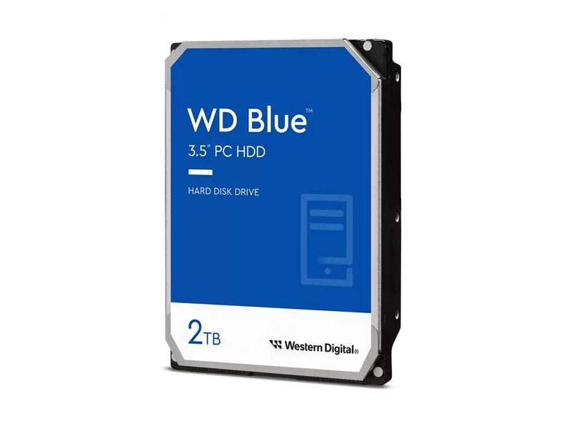 Жесткий диск WD SATA-III 2TB WD20EARZ Desktop Blue (5400rpm) 64Mb 3.5"