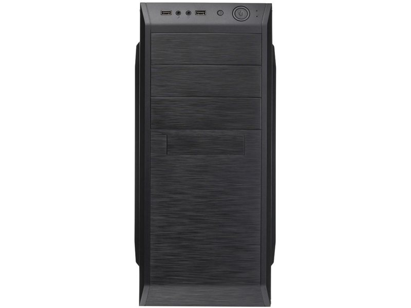 Корпус c блоком питания 450 Ватт/ Case Foxline FL-815, ATX, 3x5.25EXT, 1x3.5EXT, 3x3.5INT, 2xUSB2.0, HDA, w/o FAN, w/450W ATX PSU, w/1.2m EU pwr cord