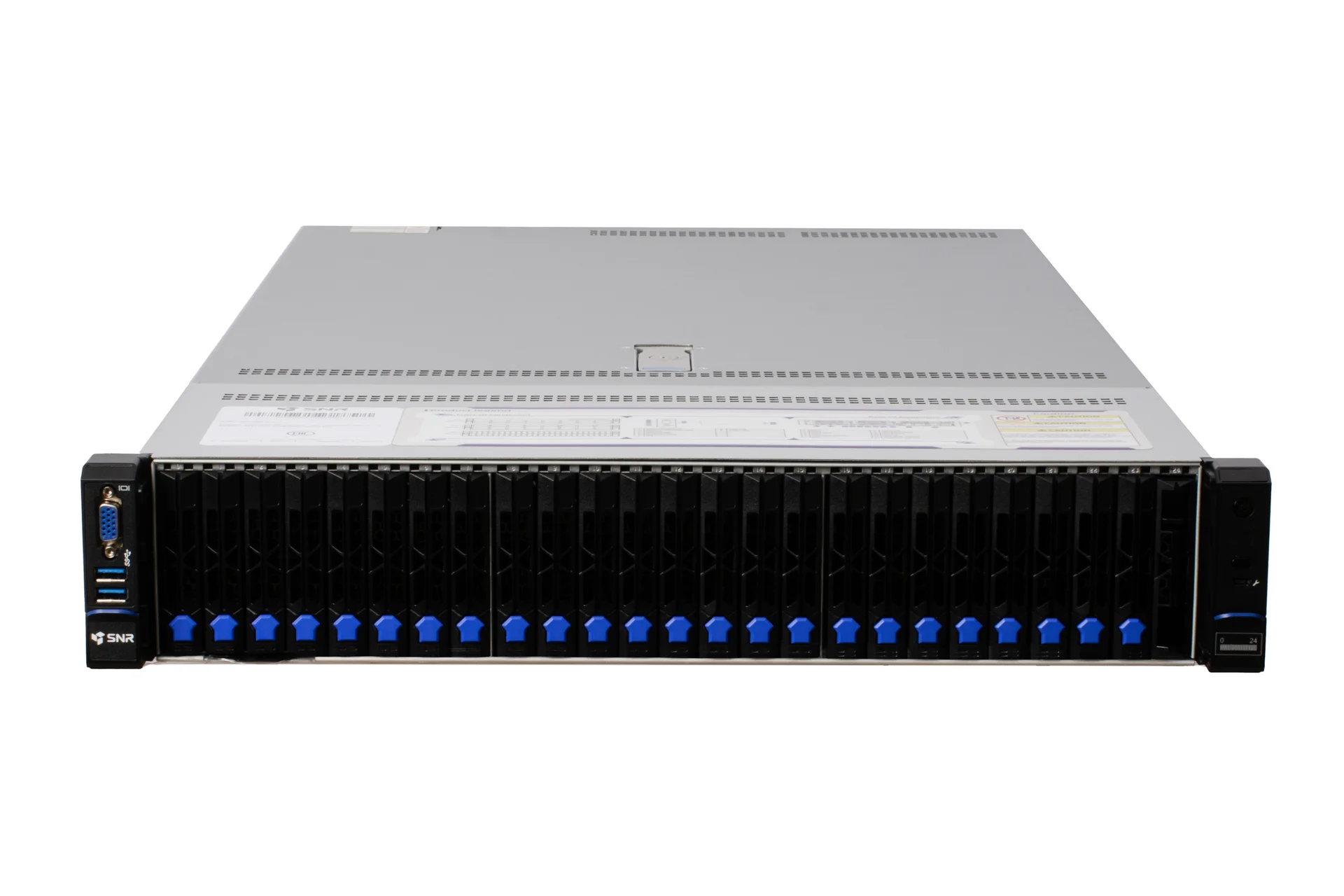 Серверная платформа SNR-SR2425LS-NV, 2U, Scalable Gen4,5, DDR5, 24xHDD, резервируемый БП