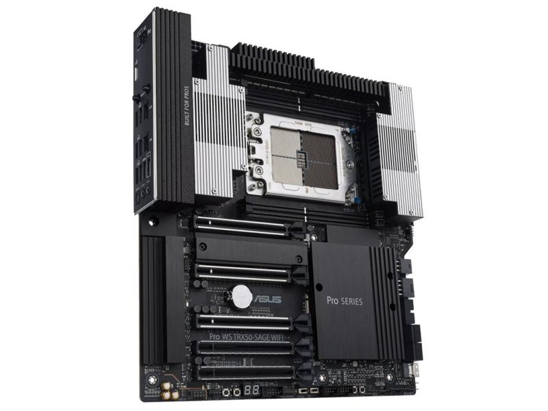 Материнская плата ASUS PRO WS TRX50-SAGE WIFI STR5 CEB 4xDDR5 5xPCIEx16 3xM.2 USB-C 2.5GLAN 10GLAN Wi-Fi 7