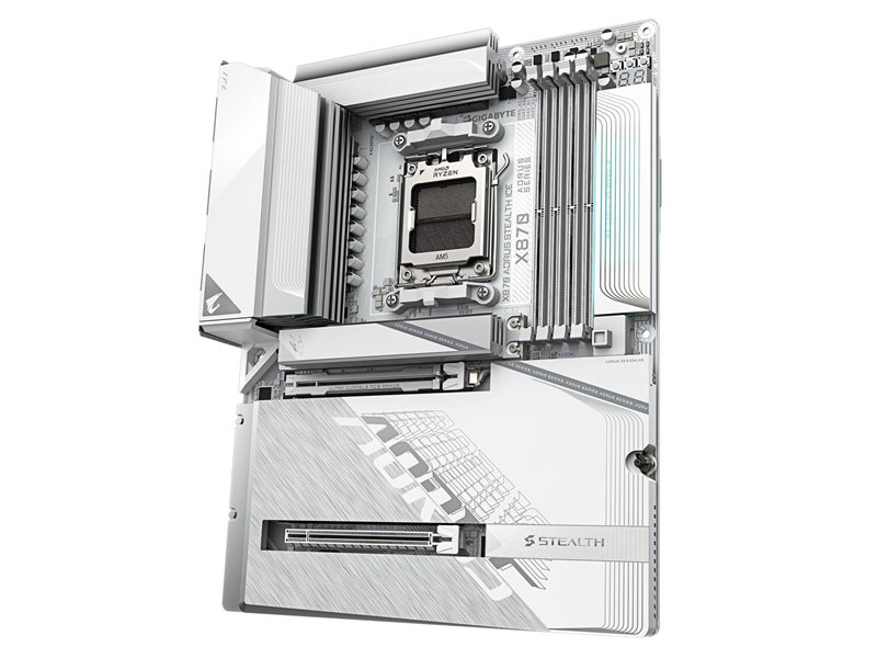 Материнская плата Gigabyte X870 AORUS STEALTH ICE, RTL