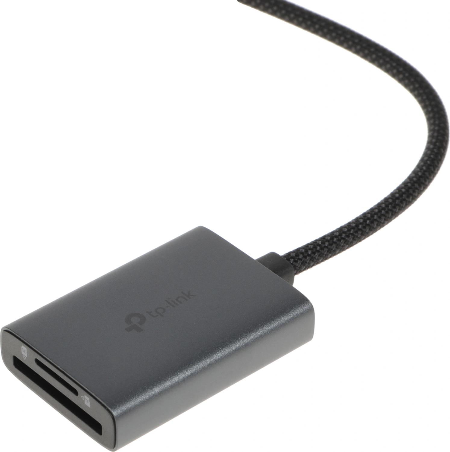 Устройство чтения карт памяти USB Type-C TP-Link UA430C серый