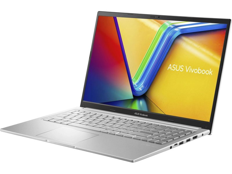 Ноутбук Asus Vivobook 15 X1502VA-BQ1384 Core i5 13420H 16Gb SSD512Gb Intel UHD Graphics 15.6" IPS FHD (1920x1080) без ОС silver WiFi BT Cam (90NB10T2-M01YV0)