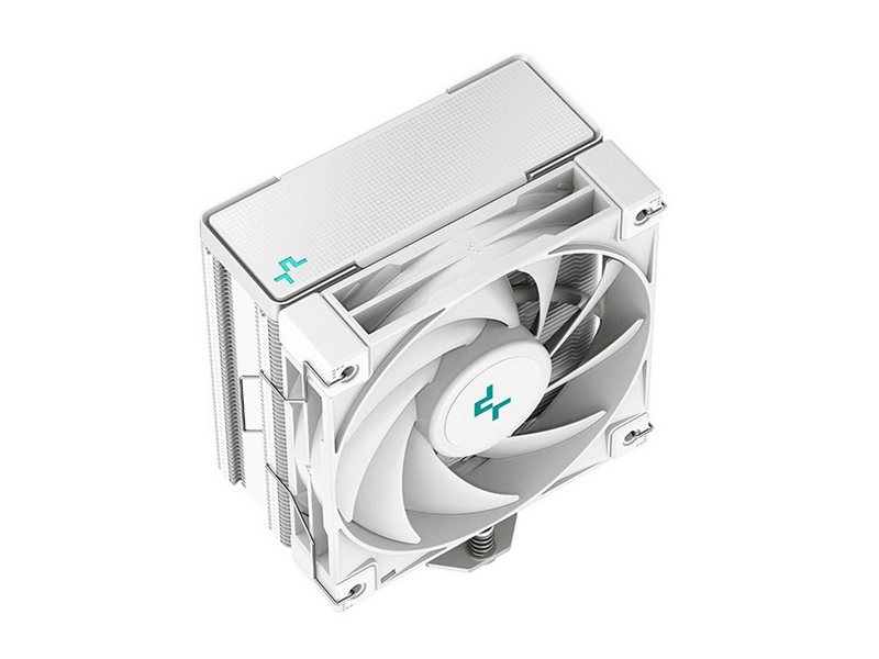 Вентилятор Deepcool AK400 WH (White, Height 155mm, 6mm x 4pcs, Fan 120mm, 500;1850RPM ±10%, < 29 dB(A), 4-pin PWM, TDP 220W, Al+Cu, Screw, Socket AMD AM5/AM4, Intel LGA1700/1200/115x) (R-AK400-WHNNMN-G-1) {18} (727422)