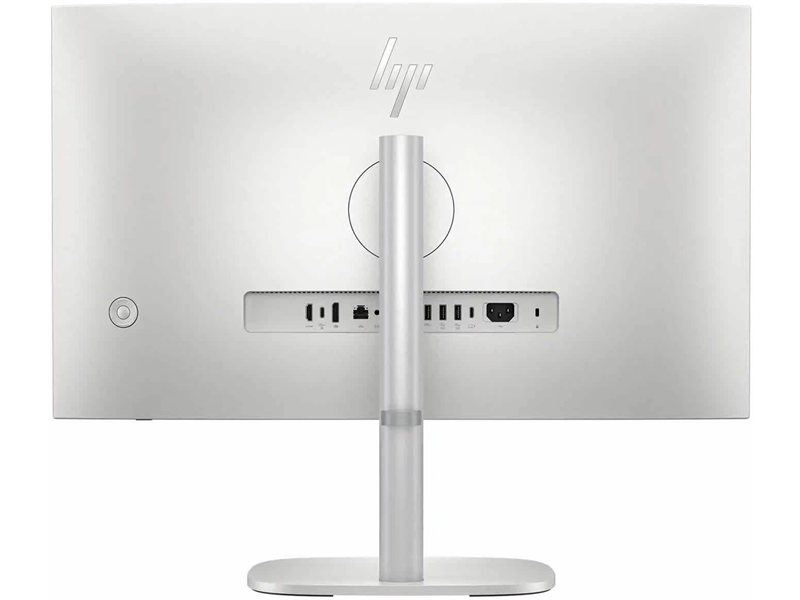 Моноблок HP EliteStudio 8 G1i 27" QHD Core Ultra 7 265 (2.4) 32Gb SSD1Tb RTX5050 8000Mb без ОС GbitEth WiFi BT клавиатура мышь Cam серебристый 2560x1440