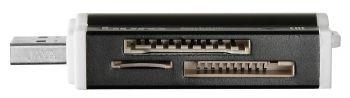 Устройство чтения карт памяти USB2.0 Buro BU-CR-3101 черный