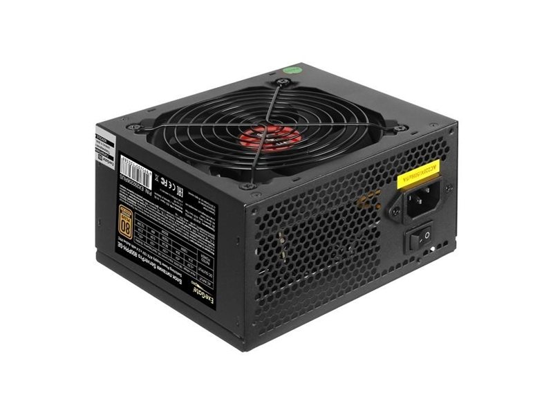 Exegate EX292206RUS Серверный БП 800W ExeGate ServerPRO 80 PLUS® Bronze 800PPH-SE (ATX, for 3U+ cases, APFC, КПД 89% (80 PLUS Bronze), 12cm fan, 24pin, 2x(4+4)p, 4xPCI-E, 8xSATA, 4xIDE, box, black)