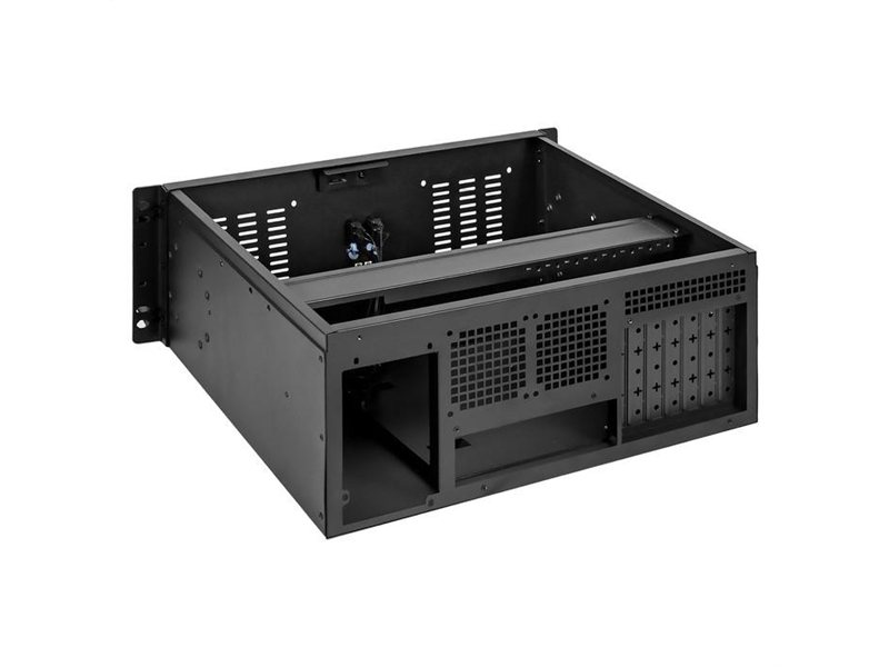 Exegate EX295480RUS Серверный корпус ExeGate Pro 4U350-02 <RM 19", высота 4U, глубина 350, без БП, 2*USB>