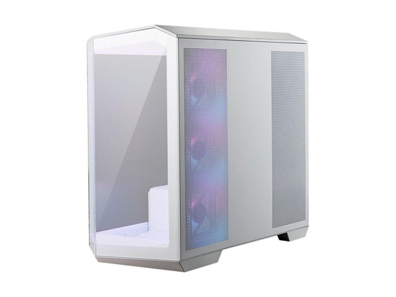 Корпус MSI MAG Pano M100R PZ White , Micro-ATX, 1xUSB 3.2 Gen 1, 1xUSB 3.2 Gen2 Type-C, 4x120mm ARGB Fan, ARGB+PWM Control Board, TG, WHITE