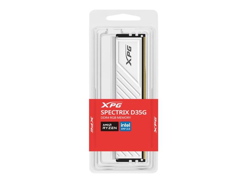 Память DDR4 32GB 3200MHz A-Data AX4U320032G16A-SWHD35G XPG Spectrix D35G RGB RTL Gaming PC4-25600 CL16 DIMM 288-pin 1.35В dual rank с радиатором Ret