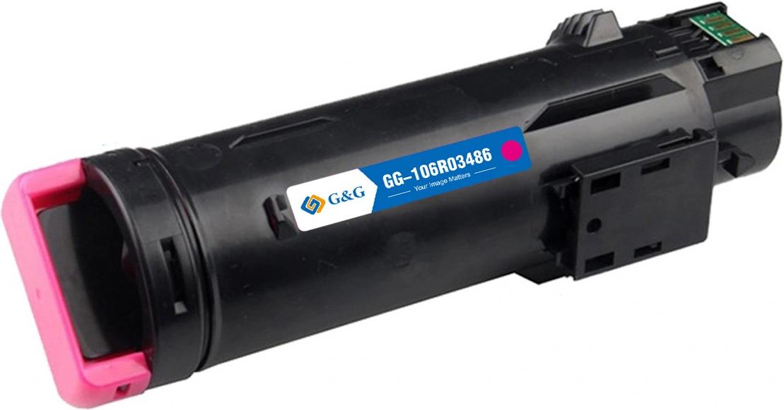 Картридж лазерный G&G GG-106R03486 106R03478/106R03486 пурпурный (2400стр.) для Xerox Phaser 6510DN/WC 6515DN