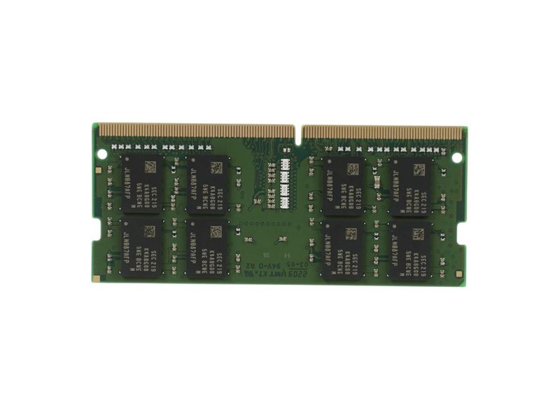 Модуль памяти Kingston 16GB DDR4 3200 SO DIMM ValueRAM Non-ECC, CL22, 1.2V, 2Rx8, RTL