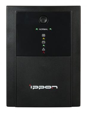 Источник бесперебойного питания Ippon Back Basic 1500 Euro 900Вт 1500ВА черный
