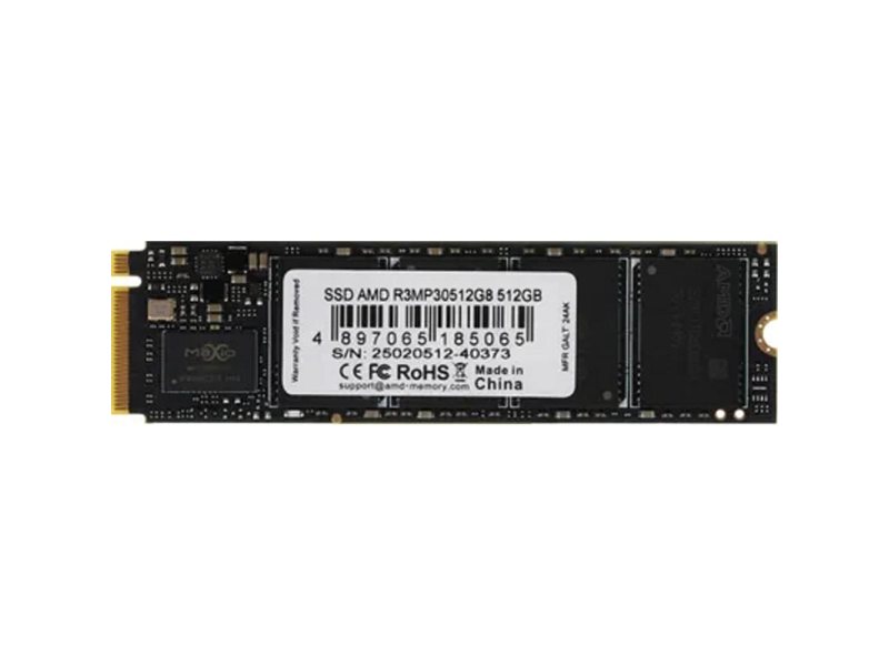 Накопитель SSD AMD PCIe 3.0 x4 512GB R3MP30512G8 Radeon M.2 2280